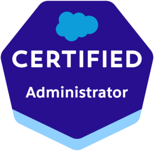 Salesforce Certified Administrator badge 2021